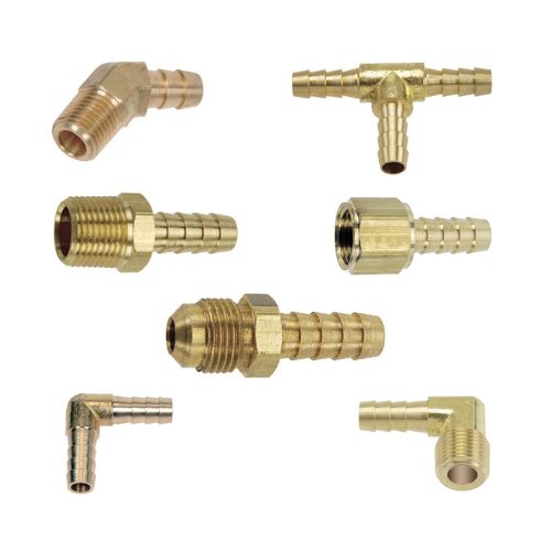 Brass Hose Barb Fittings — Pneumatics-pro Inc.
