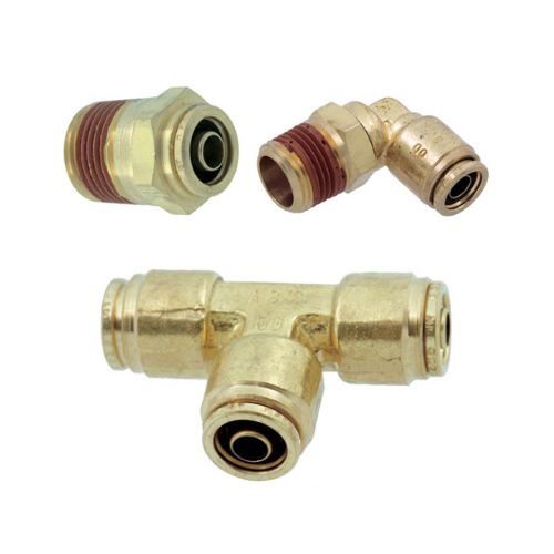 D.O.T. Push-to-Connect Truck Air Brake Fittings