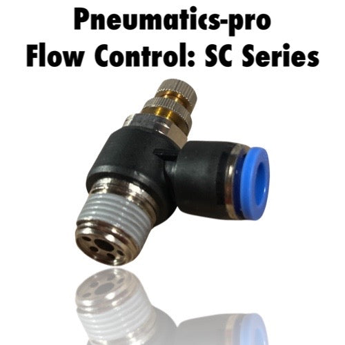 Right Angle Flow Control SC