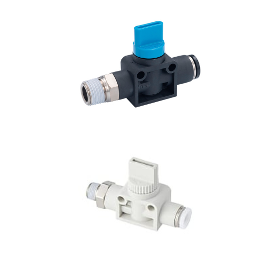 Pisco Straight B Type Hand Valve (Male Threaded - Tube)