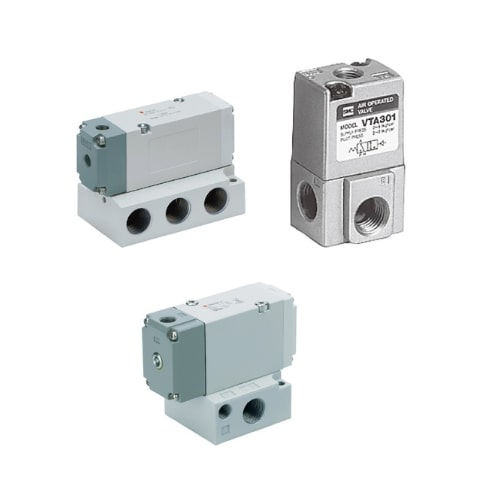 SMC Air Operated (Pilot) Valves — Pneumaticspro Inc.