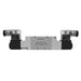 AIGNEP 01V Series Valves 01VS07OC02N0602 AIGNEP - 01V Control Valves Series - 5/3 Open Center Double Solenoid Pilot Spring Centered 1/8" NPTF - 220V AC/5VA coil - With LED