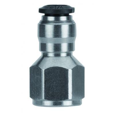 AIGNEP Fittings 50030N-8-3/8 : AIGNEP (BAG OF 5 PCS.) Straight Male Female 8mm Tube x 3/8 BSPP