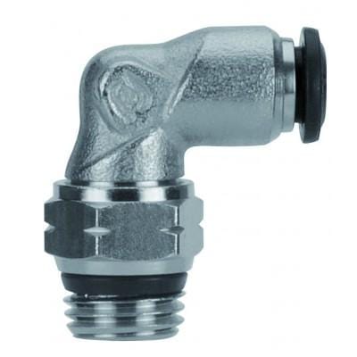 AIGNEP Fittings 50110N-10-1/2 : AIGNEP (BAG OF 5 PCS.) Swivel Male Elbow 10mm Tube x 1/2  Swift-Fit