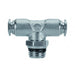 AIGNEP Fittings 57210-10-1/4 : (BAG OF 5PCS.) AIGNEP swivel-branch-tee-metallic-metric