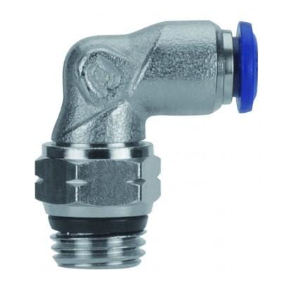 AIGNEP Fittings 87110-02-02 : AIGNEP (BAG OF 5 PCS.) Swivel Male Elbow 1/8 Tube x 1/8 Swift-Fit