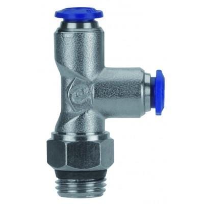 AIGNEP Fittings 87222-02-02 : AIGNEP (BAG OF 5 PCS.) Swivel Male Run Tee 1/8 Tube x 1/8 Swift-Fit