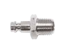 AIGNEP Quick Disconnect Couplers and Plugs 80211-06 : AIGNEP (Alpha) 1/4" Mignon Plug x 3/8" Male NPTF