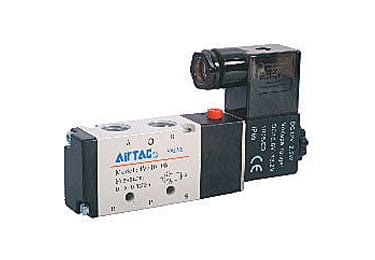 Airtac Pneumatic Components Airtac 4V210-08: Solenoid Air Valve, WITHOUT COIL  - 4V21008-XO