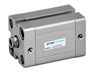 Airtac Pneumatic Components Airtac ACE: Compact Air Cylinder, Double Acting - ACE125X80