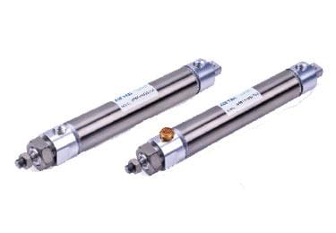 Airtac Pneumatic Components Airtac NPB: Round Body Air Cylinder - NPB1-1/16X1-1/2SCAT