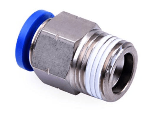 Airtac Pneumatic Components Airtac NPC: Push to Connect Fitting, Male Connector - NPC1/2-1/2 (BAG OF 10 pcs.)