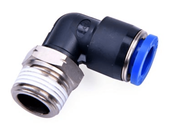 Airtac Pneumatic Components Airtac NPL: Push to Connect Fitting, Male Elbow - NPL1/8-U10 (BAG OF 10 pcs.)