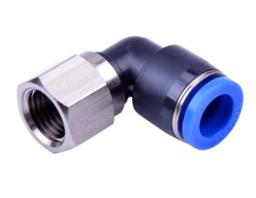 Airtac Pneumatic Components Airtac NPLF: Push to Connect Fitting, Female Elbow - NPLF1/2-1/2 (BAG OF 10 pcs.)