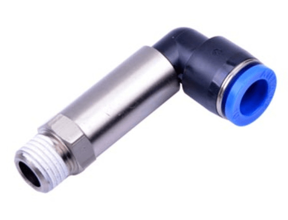 Airtac Pneumatic Components Airtac NPLL: Push to Connect Fitting, Extended Male Elbow - NPLL1/2-1/2 (BAG OF 10 pcs.)