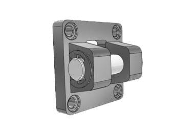 Airtac Pneumatic Components Airtac NSU: Mounting Bracket for Pneumatic Cylinder, NFPA  Standard - F-NSU1-1/2MP2