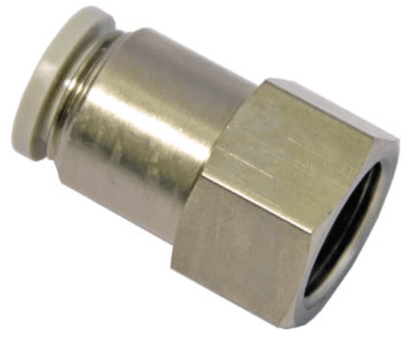 Airtac Pneumatic Components Airtac PCF: Push Lock Fitting, Female Connector - PCF1001 (BAG OF 10 pcs.)