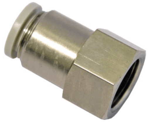 Airtac Pneumatic Components Airtac PCF: Push Lock Fitting, Female Connector - PCF1002 (BAG OF 10 pcs.)
