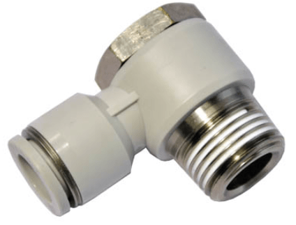 Airtac Pneumatic Components Airtac PH: Push Lock Fitting, Universal Male Elbow - PH1002 (BAG OF 10 pcs.)