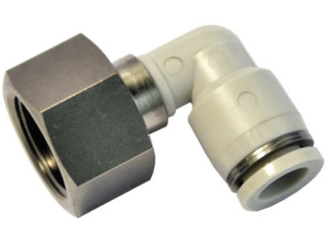 Airtac Pneumatic Components Airtac PLF: Push Lock Fitting, Female Elbow - PLF1001 (BAG OF 10 pcs.)