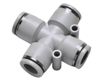 Airtac Pneumatic Components Airtac PZG: Push Lock Fitting, Different Diameter Cross - PZG10-8 (BAG OF 10 pcs.)