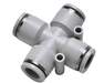 Airtac Pneumatic Components Airtac PZG: Push Lock Fitting, Different Diameter Cross - PZG10-8 (BAG OF 10 pcs.)