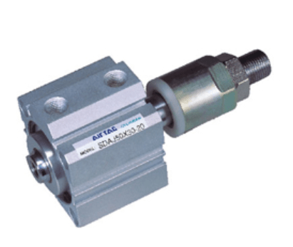 Airtac Pneumatic Components Airtac SDA: Compact Air Cylinder, Double Acting - SDAJ20X70-20SB