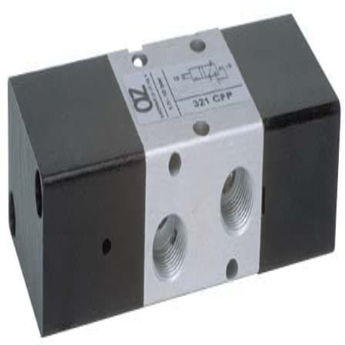 AZ PNEUMATICA Air Pilot Valves 00.021.4 (321 CFP) : AZ Pneumatica 3/2 1/8" NC pneumatic pilot, Spring return pneumatic