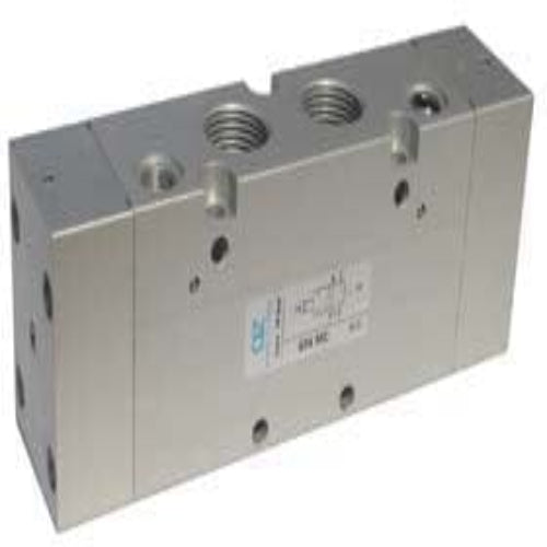 AZ PNEUMATICA Air Pilot Valves 02.007.4 (524 CFP) : AZ Pneumatica 5/2 1/2" pneumatic pilot, Spring return pneumatic