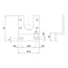 AZ PNEUMATICA AZ FRL Accessories 16.019.0 (STF 4) : AZ Pneumatica mounting bracket G1/2"