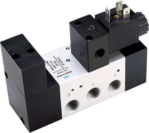 AZ PNEUMATICA Logic Valves 01.070.3 : AZ Pneumatica oscallating valve Solenoid Pilot with separate air supply, Without Coil, con riposizioNOmento