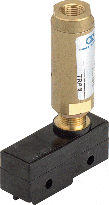 AZ PNEUMATICA Logic Valves 03.016.4 (TRP 8) : AZ Pneumatica Pneumatic-to-electric transducer 1/8”