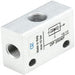AZ PNEUMATICA Logic Valves 03.017.4 (DP 2006 F) : AZ Pneumatica Vacuum generator with threaded ports G1/8" and two exit ports