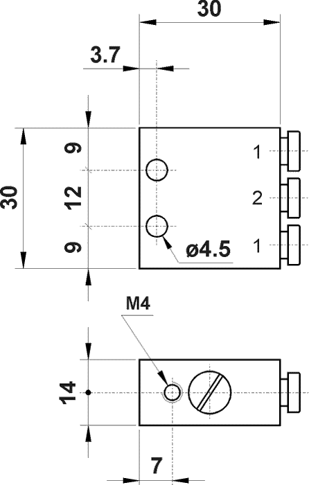 AZ PNEUMATICA Logic Valves 08.025.4 : AZ Pneumatica AND Logic Valve