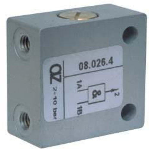AZ PNEUMATICA Logic Valves 08.026.4 : AZ Pneumatica AND Single Valve M5