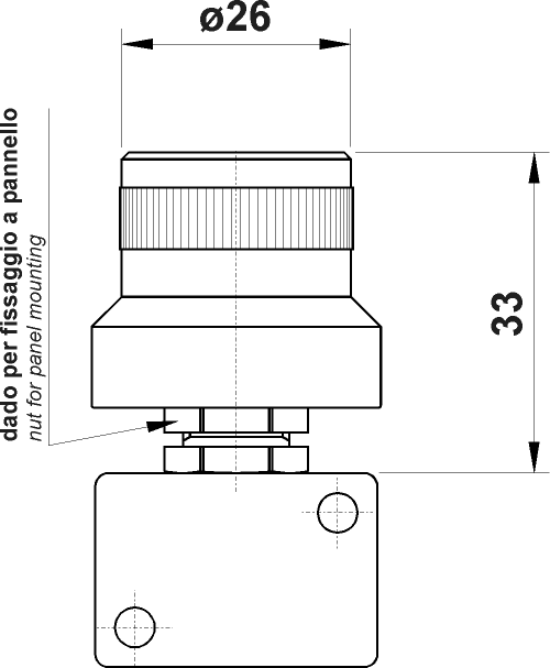 AZ PNEUMATICA Logic Valves 12.004.4 (RFUM 1/8) : AZ Pneumatica uni-directional flow regulator 1/8" con manopola