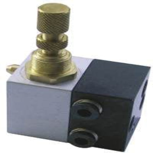 AZ PNEUMATICA Logic Valves AT.005.4 : AZ Pneumatica Vacuum driven liquid sprayer with cartridge for ø4 tube and flow regulator