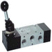 AZ PNEUMATICA Manual Valves 01.065.4 (522 CL90) : AZ Pneumatica 5/2 1/4" 90° lever ,pneumatically actuated repositioning