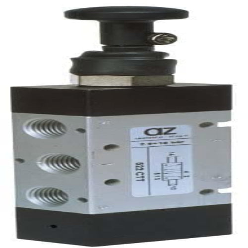 AZ PNEUMATICA Manual Valves 01.079.4 (522 CTT) : AZ Pneumatica 5/2 1/4" push/pull Latched,pneumatically actuated repositioning