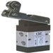 AZ PNEUMATICA Micro and Mechanical Valves 00.084.4 (321 MRU) : AZ Pneumatica 3/2 1/8" uni-directional lever, Spring return