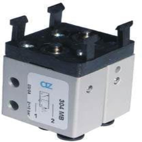 AZ PNEUMATICA Micro and Mechanical Valves 08.064.4 (504 MB) : AZ Pneumatica 5/2, push-in fitting for tubing ø4, actuator adaptor for panel mounting