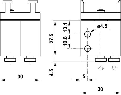 AZ PNEUMATICA Micro and Mechanical Valves 08.085.4 (2.304 MB) : AZ Pneumatica 5/3 open centres, push-in fitting for tubing ø4, actuator adaptor for panel mounting