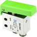 AZ PNEUMATICA Micro and Mechanical Valves 08.214.4 (304 MGV) : AZ Pneumatica 3/2 NC, push-in fitting for tubing ø4,pushbuttons Green