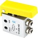 AZ PNEUMATICA Micro and Mechanical Valves 08.217.4 (304 MGG UL) : AZ Pneumatica 3/2 NC, push-in fitting for tubing ø4 (ports on the side), pushbuttons YELLOW