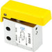 AZ PNEUMATICA Micro and Mechanical Valves 08.253.4 (315 MGG) : AZ Pneumatica 3/2 NO, threaded ports M5, pushbuttons YELLOW