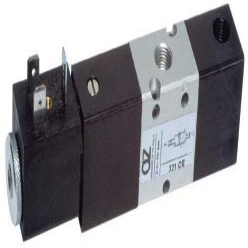 AZ Pneumatica Solenoid Valves 00.032.3 (321 CE): AZ Pneumatica 3/2 1/8" Solenoid Pilot,pneumaticlly actuated repositioning, Without Coil