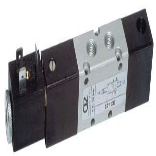 AZ Pneumatica Solenoid Valves 00.035.3 (521 CE): AZ Pneumatica 5/2 1/8" Solenoid Pilot,pneumaticlly actuated repositioning, Without Coil