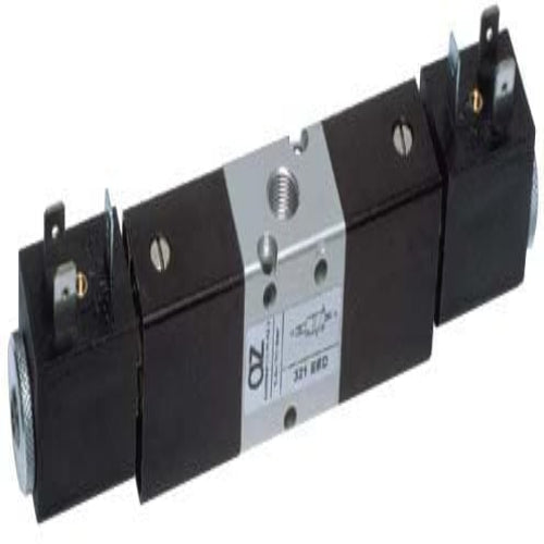 AZ Pneumatica Solenoid Valves 00.050.3 (321 EED): AZ Pneumatica 3/2 1/8" Dual Solenoid Pilot, With differential, Without Coil