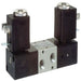 AZ Pneumatica Solenoid Valves 00.060.3 (321 EE90 L): AZ Pneumatica 3/2 1/8" Dual 90° solenoid pilot on the Large side , Without Coil