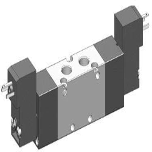 AZ Pneumatica Solenoid Valves 00.189.4 (521 EE MIC 01): AZ Pneumatica 5/2 1/8" Dual Solenoid Pilot con elettropilota 15 mm, 24V DC
